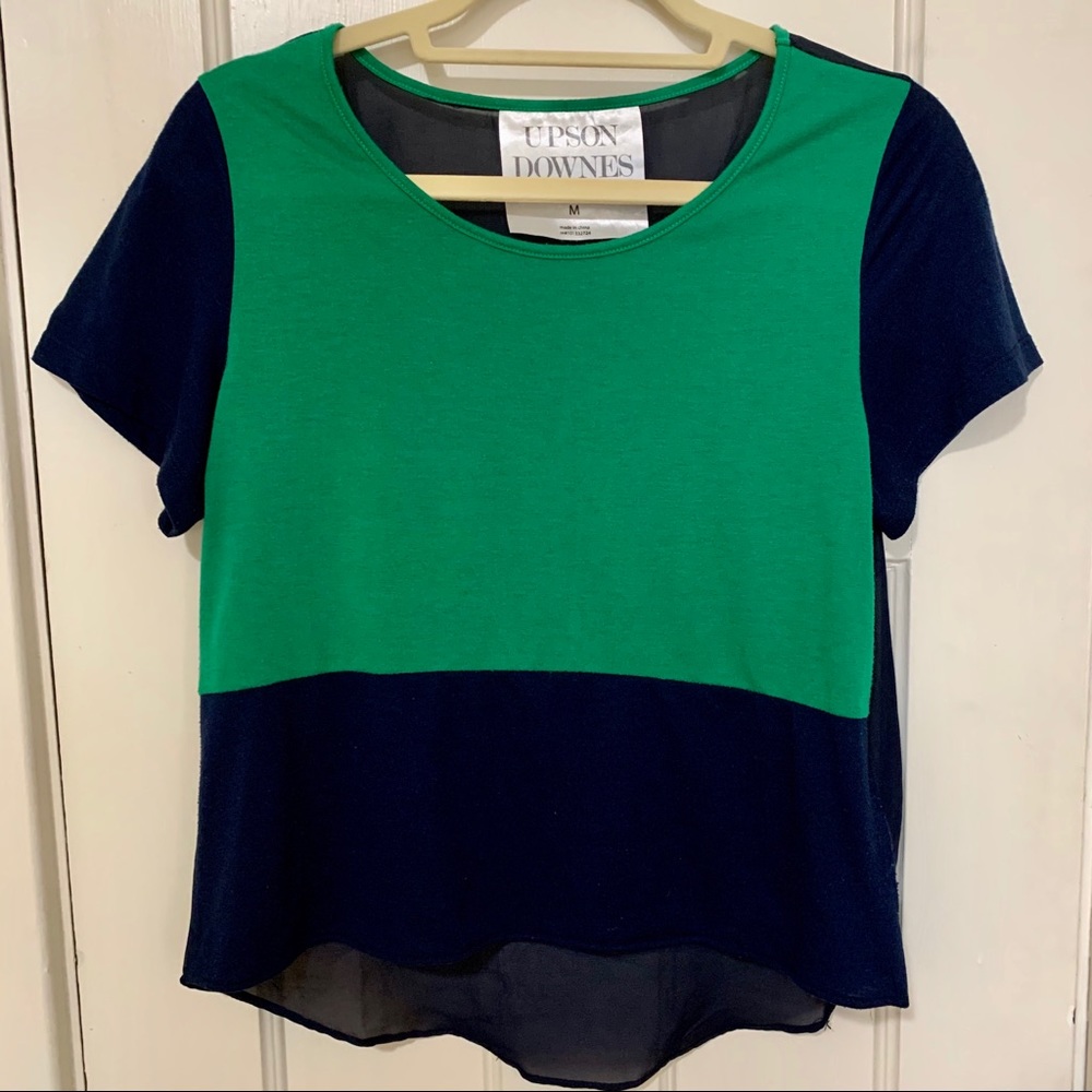 Upson Downes | Urban Outfitters Colorblock Shirt